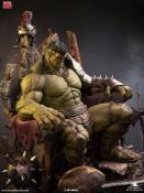 Marvel Comics statuette 1/4 Green Scar Hulk Premium Version 67 cm | QUEEN STUDIOS