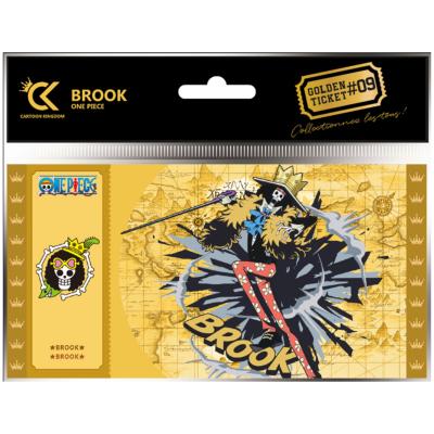 Brook Golden Ticket One Piece Collection 1 | Cartoon Kingdom