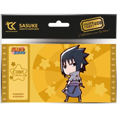 NARUTO GOLDEN TICKET CHIBI SASUKE | CARTOON KINGDOM