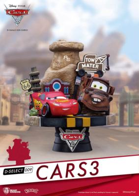 Cars 3 diorama PVC D-Select | Beast Kingdom 