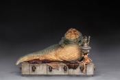 Jabba Star Wars statuette 1/10 Deluxe Art Scale Jabba The Hutt 23 cm | Iron Studios