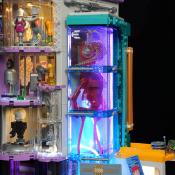 Lumibricks Cyberpunk Neoncity Cyber Couture Galleria Set Construction LED 2701 pcs 48cm