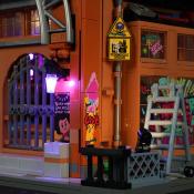 Lumibricks Street Fusion Factory House of Music Set Construction LED 2654 pcs 32cm