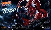 Pain Tendo (Deva Path) vs Naruto Six-Tails Kyubi 1/6 Statue LED Full-Body Naruto Shippuden Pickstar Studio Licence Officielle