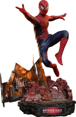 Spider-Man figurine Movie Masterpiece 1/6 Spider-Man (Battle Damaged Version) 30 cm | HOT TOYS