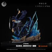 Tsume Art Sung Jinwoo Ikigai 1/6 Statue 44cm Solo Leveling Monarque des Ombres Chasseur Dagues Polyresine