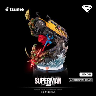 DC Comics Superman Statue UHQS Ultra High Quality Tsume Art Edition Limitée