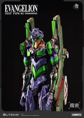 Evangelion Unit-01 Test Type Deluxe Version Carbotix Blitzway 33 cm