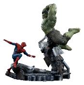 Iron Studios Marvel Spider-Man vs Hulk BDS Art Scale 1/10 38cm