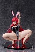 High School DxD Rias Gremory Bare Leg Bunny Ver. 2nd Figurine PVC B-Style | 41 cm | Freeing