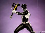 Power Rangers statuette 1/10 BDS Art Scale Black Ranger 17 cm | IRON STUDIOS