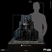 Star Wars statuette Legacy Replica 1/4 Darth Vader on Throne 81 cm | IRON STUDIOS
