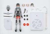 Shojo-Hatsudoki figurine Hagane Works Diecast / PVC figurine Motored Cyborg Runner SSX_155 Mandarin Surf 17 cm | Good Smile Company