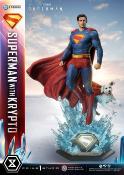 Superman (2025) statuette Real Elite Masterline Series 1/3 Superman with Krypto 95 cm | PRIME 1 STUDIO