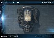 Alien plaque murale 3D Big Chap Head Trophy 58 cm | PRIME 1 STUDIO
