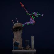 Evangelion: 3.0+1.0 Thrice Upon a Time statuette PVC Scene Scape Diorama Eva Unit 07 vs. Eva Unit 13 65 cm | SENTINEL