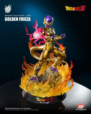 Dragon Ball Z Movies Collection 1/4 Golden Frieza 49 cm | TSUME