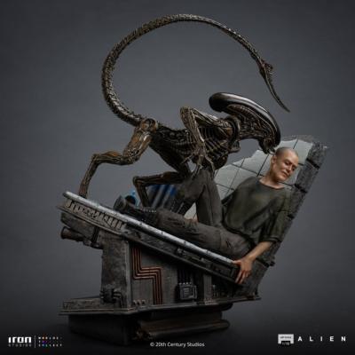 Alien 3 statuette 1/10 Art Scale Ellen Ripley and Dog Alien 23 cm | IRON STUDIOS