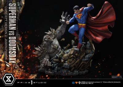 DC Comics statuette 1/3 Superman Vs. Doomsday by Jason Fabok 95 cm | Prime 1