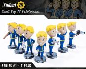 Fallout 76 série 1 pack 7 Bobble Heads Vault-Tec Vault Boys 13 cm
