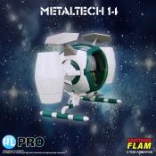 Capitaine Flam réplique die-cast Metaltech 14 Cosmolem Cosmoliner Box FR HL Pro 19 cm