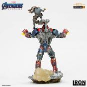 Iron Patriot & Rocket 28 cm Avengers : Endgame statuette BDS Art Scale 1/10 | iron Studios