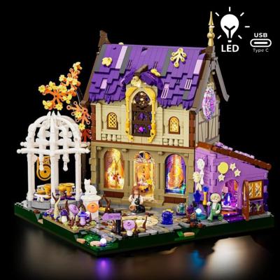 Lumibricks Retro House Luna Cottage Set Construction LED 2846 pcs 31cm