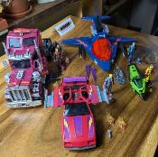 M.A.S.K. véhicule Mobile Defense Unit (MDU) 12 cm Rhino & Figurines Matt Trakker & Bruce Sato Version | The Loyal subjects