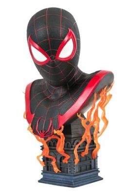 Marvel Gamerverse Legends in 3D buste 1/2 Miles Morales 25 cm | diamon select Toys