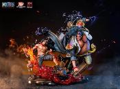 Portgas D. Ace Vs Blackbeard Marshall D. Teach Mini Statues Series | Jimei Palace