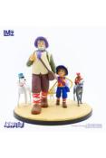 Rémi sans famille statuette Remi, Vitalis, Dolce, Zerbino & Joli-Coeur 22 cm | LMZ
