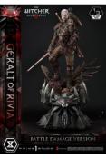 Witcher 3 Wild Hunt statuette 1/3 Geralt von Rivia Battle Damage Version 88 cm | PRIME 1 STUDIO