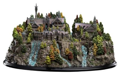 Rivendell Diorama Édition Limitée 28cm Weta Workshop Le Seigneur des Anneaux Fondcombe Bonus