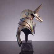 Stargate Desktop Replica casque Jackal Guard d'Anubis 15 cm
