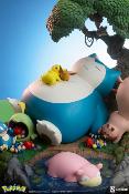 Pokémon Statue Diorama Ronflex 33cm Sideshow