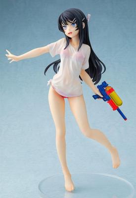 Rascal Does Not Dream of Bunny Girl Senpai statuette 1/7 Mai Sakurajima Water Gun Date Ver. 23 cm