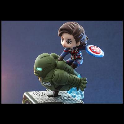Et si...? figurine sonore et lumineuse CosRider Captain Carter 14 cm | HOT TOYS