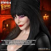 Elvira maîtresse des ténèbres statuette 1/6 PVC Static-6 Elvira 42 cm | MEZCO