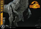 Jurassic World : Le Monde d'après statuette Legacy Museum Collection 1/6 Blue & Beta Bonus Version 41 cm | PRIME 1 STUDIO