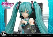 Hatsune Miku statuette PVC 1/4 Hatsune Miku Art by neco Deluxe Bonus 46 cm | PRIME 1 STUDIO