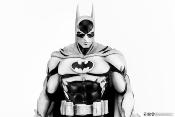 Batman PX statuette PVC 1/8 SDCC 2024 Batman Black & White Version 27 cm | Pure Arts