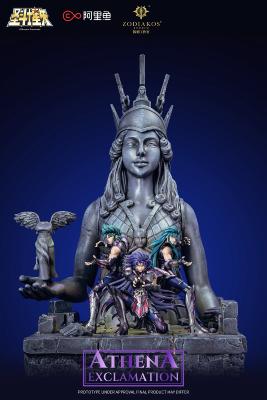 Athena Exclamation (Surplice) 1/6 – Statue Résine 85 cm | Saint Seiya Hades – Zodiakos Studio