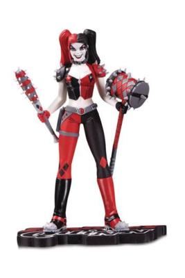 DC Comics Red, White & Black statuette Harley Quinn by Amanda Conner 18 cm | DC COLLECTIBLES