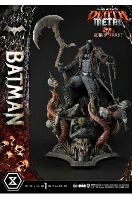 Dark Knights: Metal statuette 1/3 Death Metal Batman 105 cm | PRIME 1 STUDIO