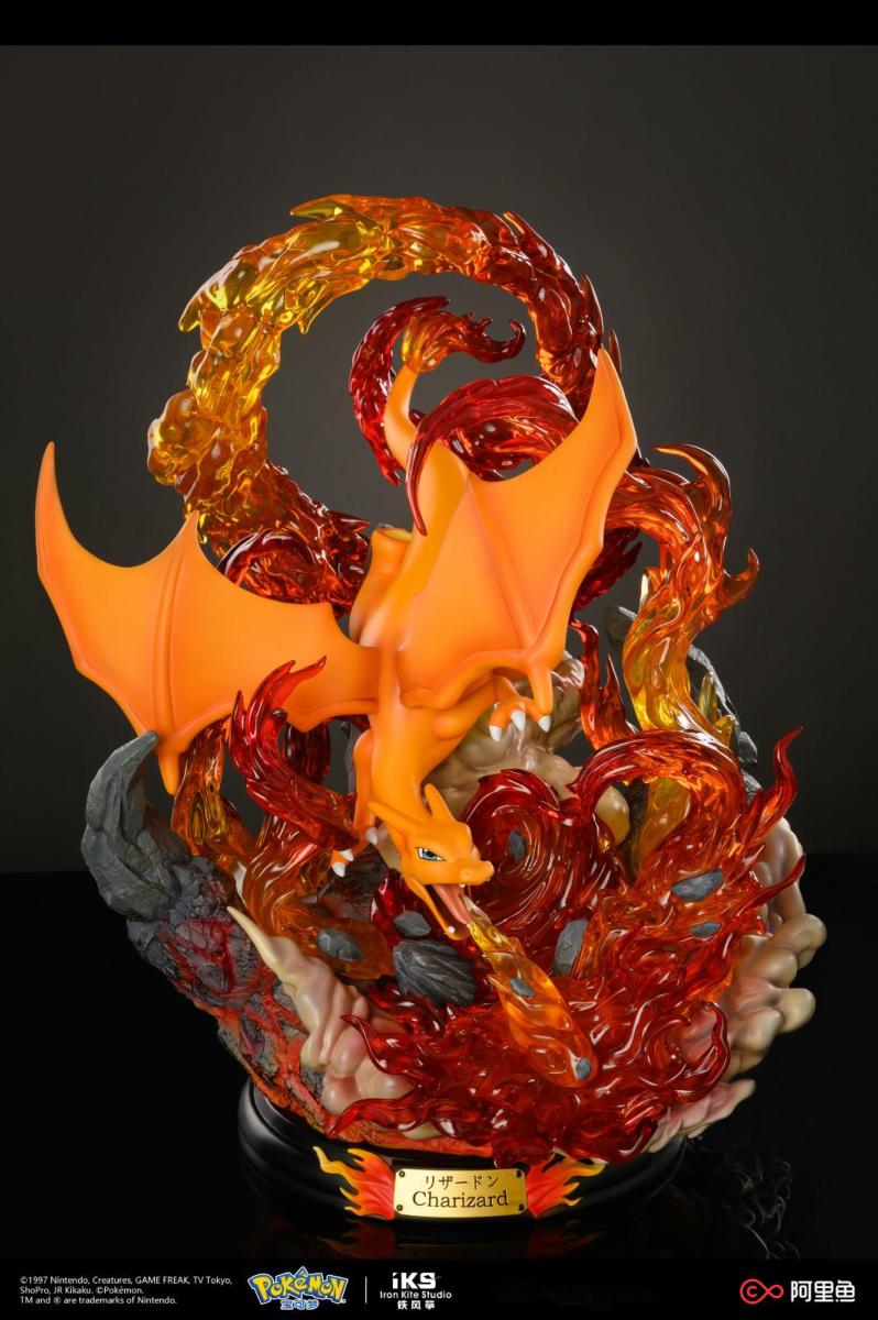 Kyõdaï & Aniki - Dracaufeu Charizard Pokémon Anime Statue Nintendo