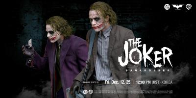 The Joker Bank Robber 1/3 and the Joker Coat Version Bundle – Statue Hyper Réaliste | JND Studios – Édition Collector
