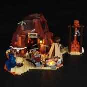 Lumibricks Old West Gold Mine Set Construction LED 658 pcs 25cm