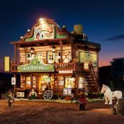 Lumibricks Old West Inn Set Construction LED 2875 pcs 28cm