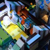 Lumibricks X Series Sylvan Inn Set Construction LED 3120 pcs 43cm