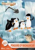 Les Pingouins de Madagascar diorama PVC D-Stage Skipper, Kowalski, Private & Rico 14 cm | Beast Kingdom